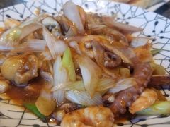 北塘爆三鲜-渔民船说·北塘海鲜·天津菜·海肠捞饭(北塘古镇店)