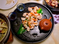 龙井凤尾虾仁-绿茶餐厅(西单老佛爷店)