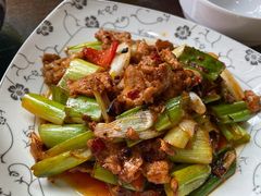 盐煎肉-口口香小吃店
