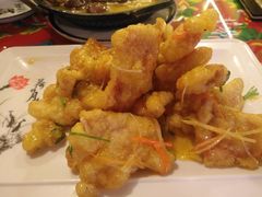 特色锅包肉-闯关东东北农家菜(崂山石老人店)