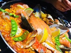 西班牙海鲜饭-陌上花儿·音乐西餐吧(和平店)