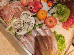-大中华希尔顿酒店-念自助餐·海南美食·三文鱼