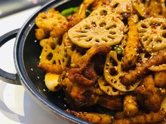 干锅牛蛙-渝蛙馆(新百店)