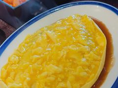 芝士鸡肉扣蛋定食-味太助·银饭食堂(中华城店)