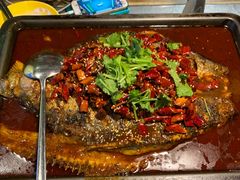 -探鱼·鲜青椒爽麻烤鱼(中天广场店)