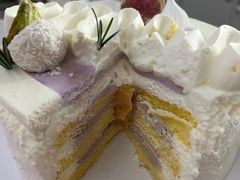 芋泥咸蛋黄流心-半勺舒舒生日蛋糕店
