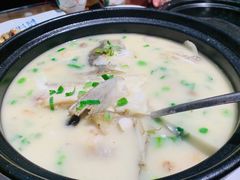 天目湖鱼头豆腐煲-梁溪河畔·吉府花园(南长街南下塘店)