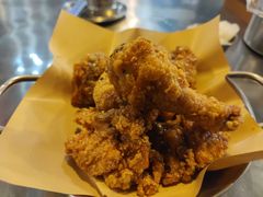 炸鸡翅一半一半-富乐满韩国正宗炸鸡韩国料理(虹泉路店)