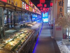 自助取餐区-渔民船说·北塘海鲜·天津菜·海肠捞饭(北塘古镇店)