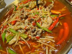 仔姜美蛙-盐井记·自贡美蛙鲜锅兔(中和店)