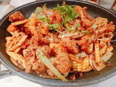 干锅牛蛙-渝蛙馆(新百店)