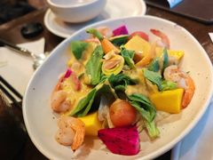 鲜虾芒果冰菜沙拉-碧桃小馆·民国宅院(西湖大道店)