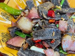 蕨粑炒腊肉-和福餐馆(西江古街店)