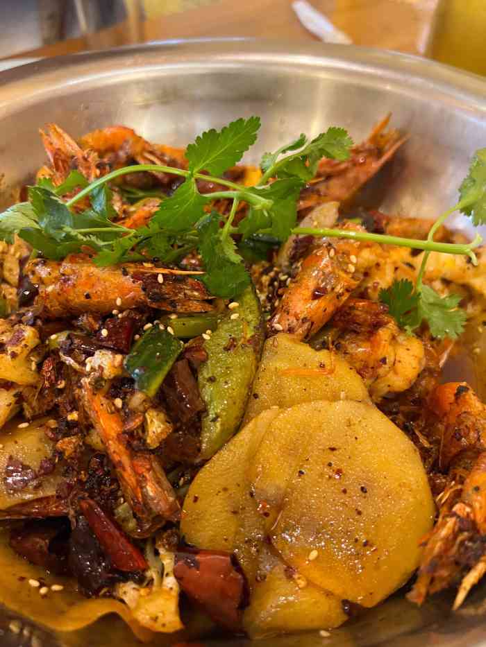 周记盆盆虾(盛德商业广场店)-"长假的最后两天终于给自己放了一个假