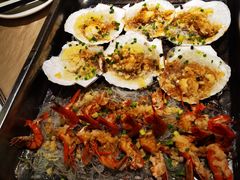 扇贝拼九节虾-张记旺角食街(动物园店)