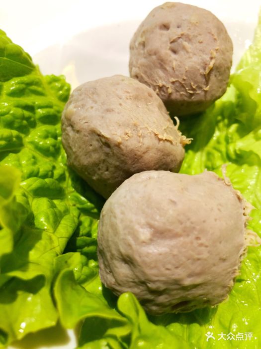 小木船潮汕牛肉火锅(上地店)手捶鲜牛肉丸图片 - 第1张