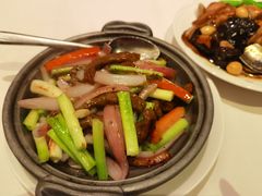 茶树菇炒牛肉-利苑酒家(宜安广场店)