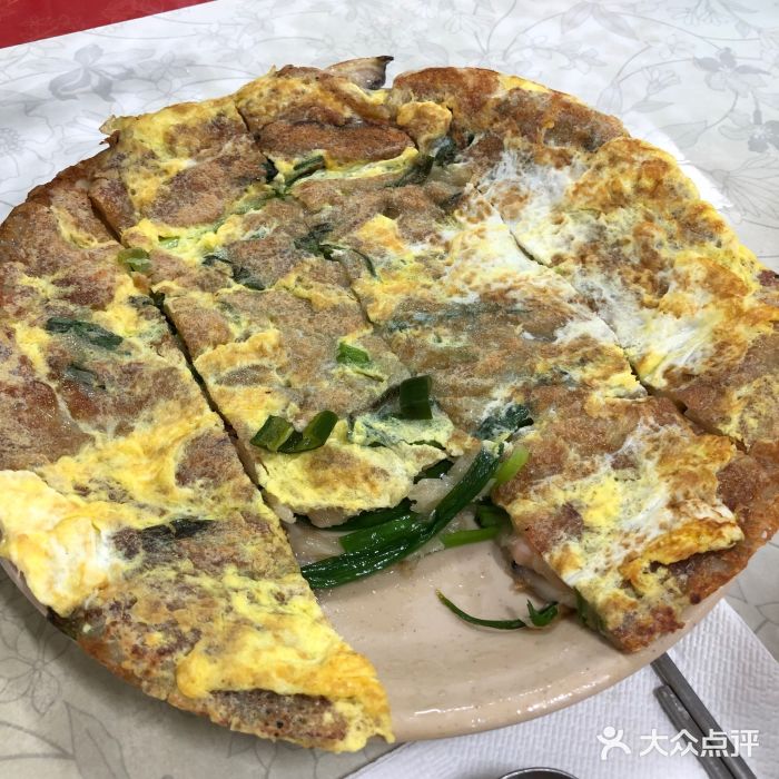 三清洞疙瘩汤海鲜饼图片