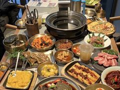 -草家酱蟹炭火烤肉店(珲春南路一店)