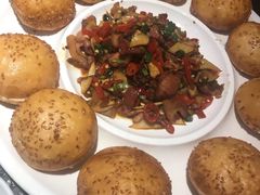 乡村锅边馍馍-万重锦·人文川菜馆(骡马市店)