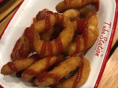 炸洋葱圈-Tubestation站点比萨(五道营店)