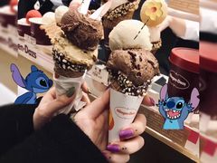 焦糖布丁风味麻糬冰激凌单球-哈根达斯(武汉天地店)