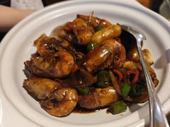 黑胡椒芝士年糕虾-新白鹿餐厅(城西银泰城店)