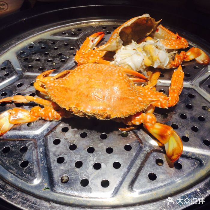 顺拾蒸海鲜蒸汽料理(京华城店)-蓝花蟹-菜-蓝花蟹图片-海口美食-大众