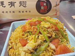 招牌特色炒面-有蚝有翅烧烤大排档·宵夜(右安门店)