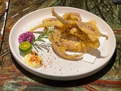 酥炸鱿鱼须-炙柒Sekinana·精致料理 烧鸟·铁板烧(海上世界店)