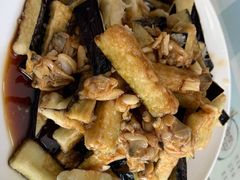 蛤蜊肉拌茄子-华春餐馆(鱼山路店)