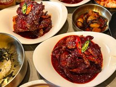 -草家酱蟹炭火烤肉店(珲春南路一店)