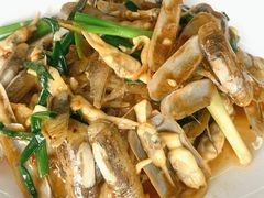 姜葱炒圣子-明记海鲜大排档(巽寮湾店)