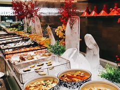 自助取餐区-云端西餐厅(南宁龙光那莲豪华精选酒店)