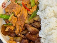 干锅井冈山豆皮-北大学一食堂