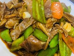 尖椒炒散带-何记羊汤馆(丽水佳源店)