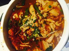 水煮肉片-绿茶餐厅(龙湖杭州金沙天街店)