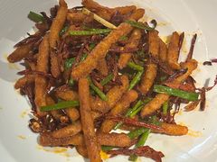 香辣莲藕条-绿茶餐厅(深圳龙华天虹购物中心店)