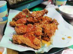 甜辣酱拼盘炸鸡-Meet Sun韩式大排档(五一广场7MALL店)
