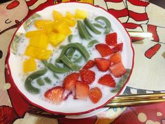 士多啤梨芒果绿茶拉面-甜心妈妈·榴莲星级糖水(北京路总店)