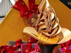 双重巧克力味软冰淇淋-GODIVA(港汇恒隆广场)