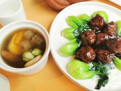 菜心素肉圆-功德林(南京西路店)