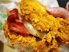 培根鸡腿重磅肉霸堡-肯德基(布吉老街店)