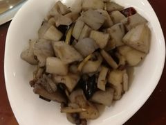 炒藕丁-颜氏双江清水鱼一养身火锅(磁器口店)