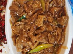 传统虾仁渡面筋-桃子餐厅·天津菜(红星路直营店)