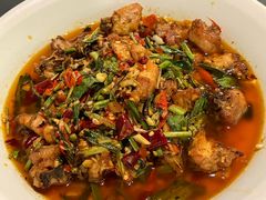 佐料油呛鸡-紫滇源云南生态菜(丹凤街店)