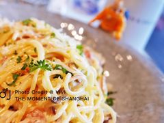 奶油培根蘑菇蛋黄意式细面-BAKER&SPICE(环贸店)