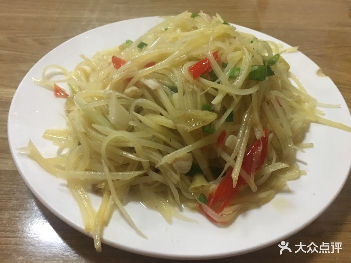 老成都面馆-酸辣土豆丝图片-成都美食-大众点评网