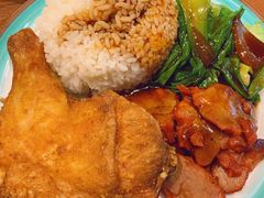 叉烧枪腿拼盘饭-渣·餐厅(西斗门店)