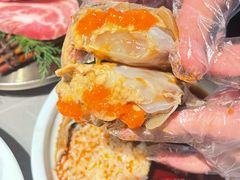 -草家酱蟹炭火烤肉店(珲春南路一店)
